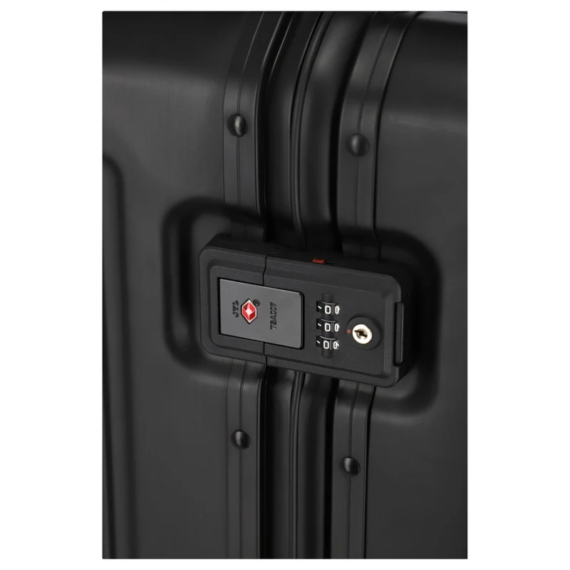 Travelite Next - 4-Rollen-Trolley L 77 cm (black)