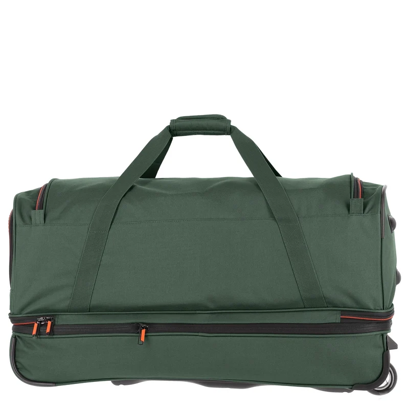 Travelite Basics - Rollenreisetasche 98/119L 70 cm erw. (dunkelgrün)