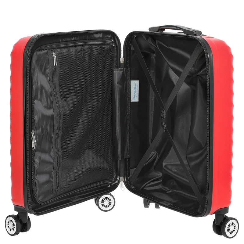 Paradise by CHECK.IN Kingston - 4-Rollen-Kabinentrolley 55 cm (rot)
