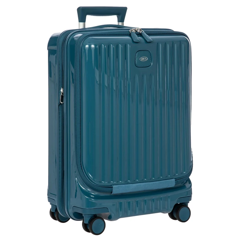 Brics Positano - 4-Rollen Kabinentrolley 55 cm USB erw. (oktan)