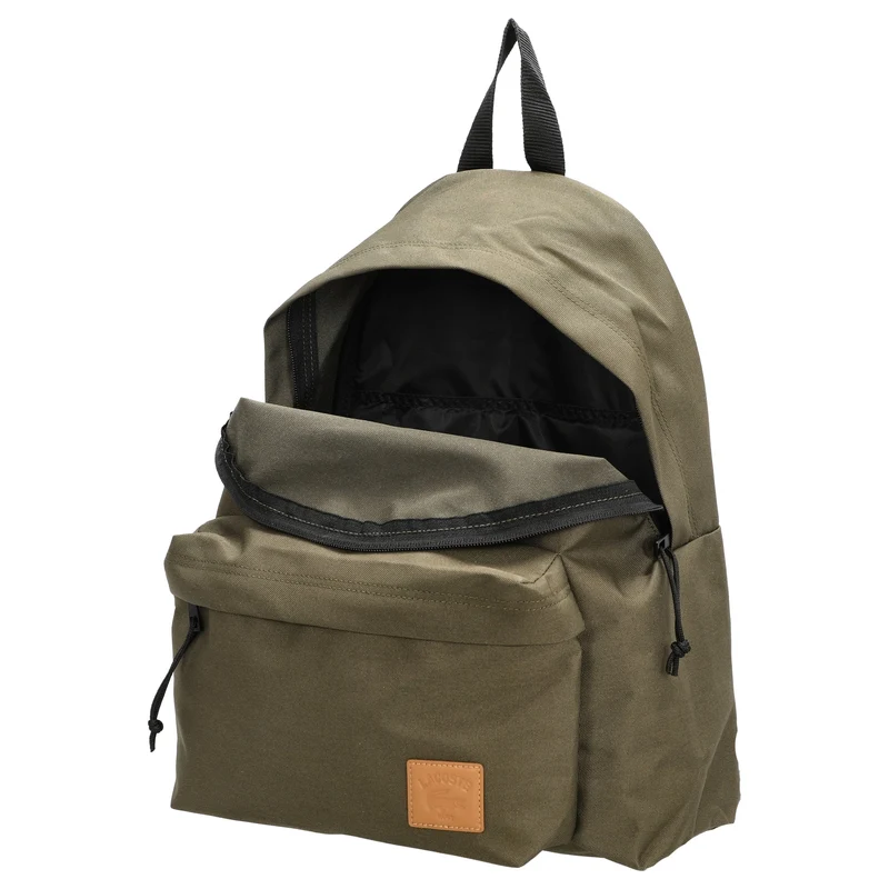 Lacoste Casual Croc Backpack - Rucksack 40 cm (ivy green)
