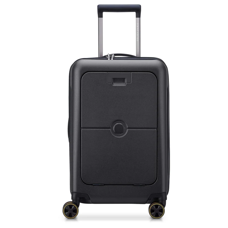 Delsey Paris Turenne 2.0 - 4-Rollen-Kabinentrolley S 56 cm erw. (schwarz)