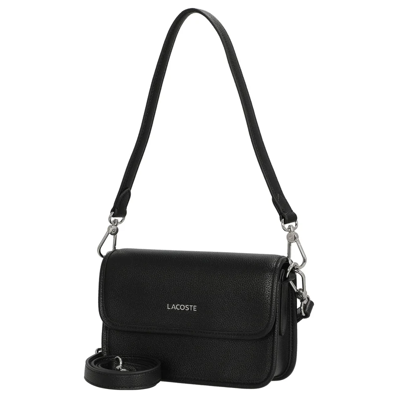 Lacoste Flap Crossover Bag - Umhängetasche 21 cm (noir)