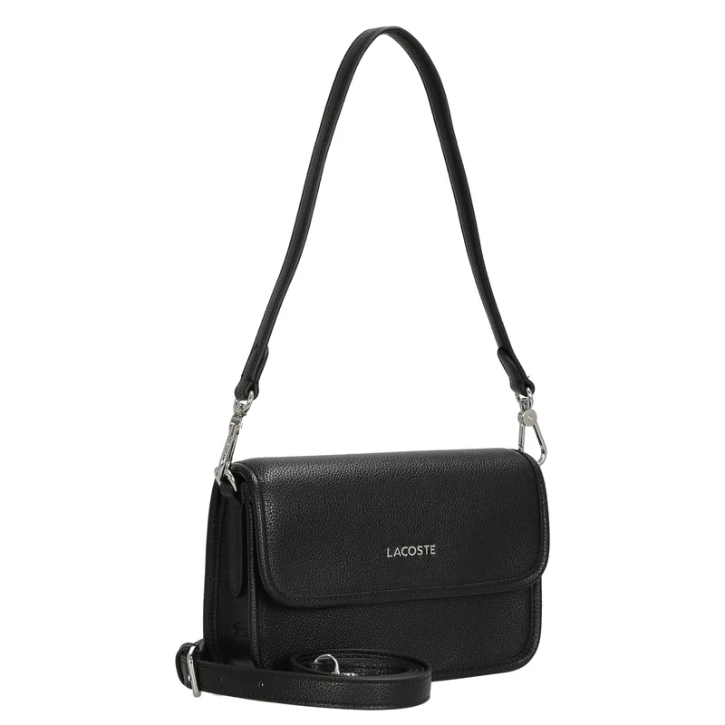 Lacoste Flap Crossover Bag - Umhängetasche 21 cm (noir)