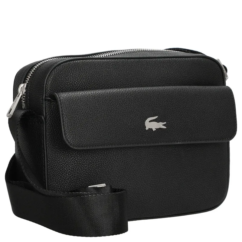 Lacoste Nomogramme Embossed - Umhängetasche 23 cm (noir)