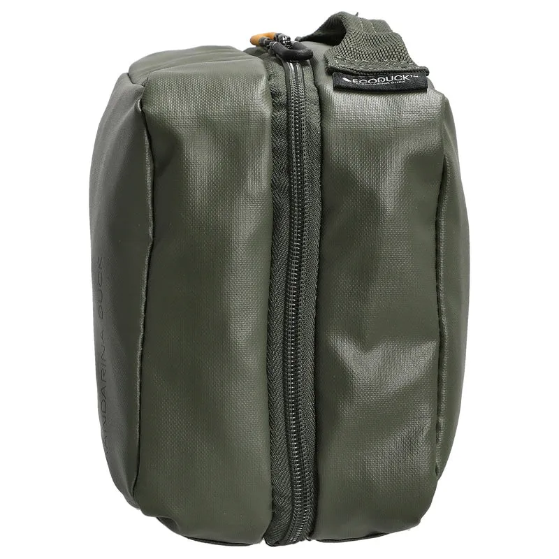 Mandarina Duck Eco Coated - Kulturbeutel 21.5 cm (pine green)