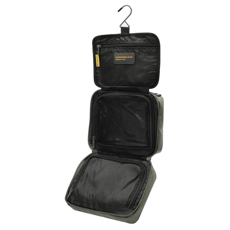 Mandarina Duck Eco Coated - Kulturbeutel 21.5 cm (pine green)