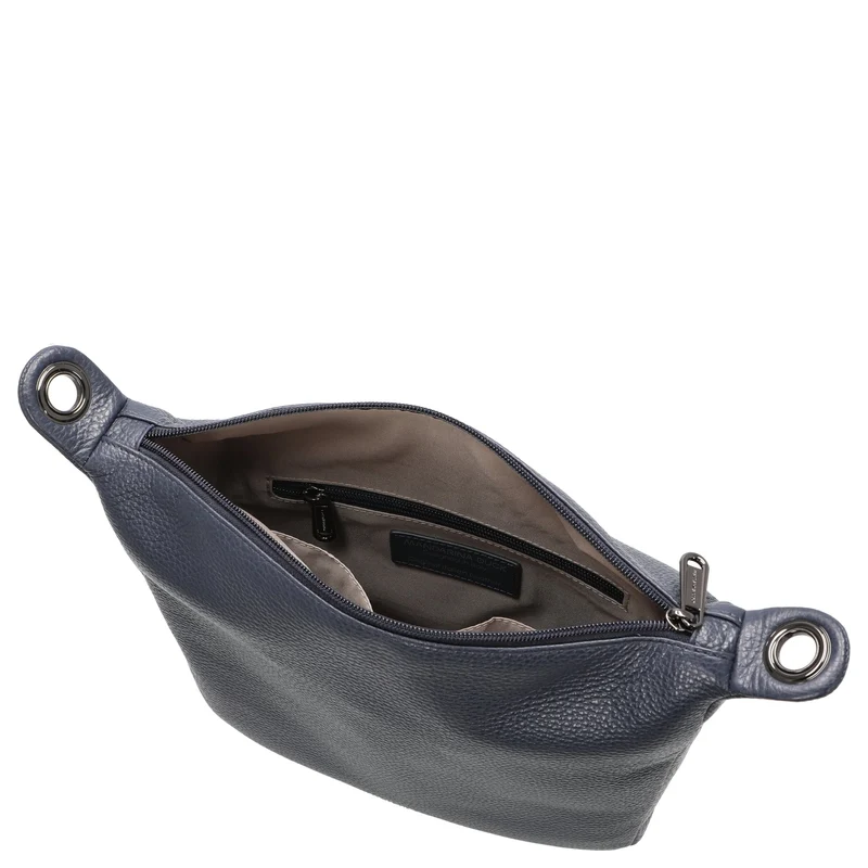 Mandarina Duck Mellow Leather - Schultertasche 28 cm (dress blue)