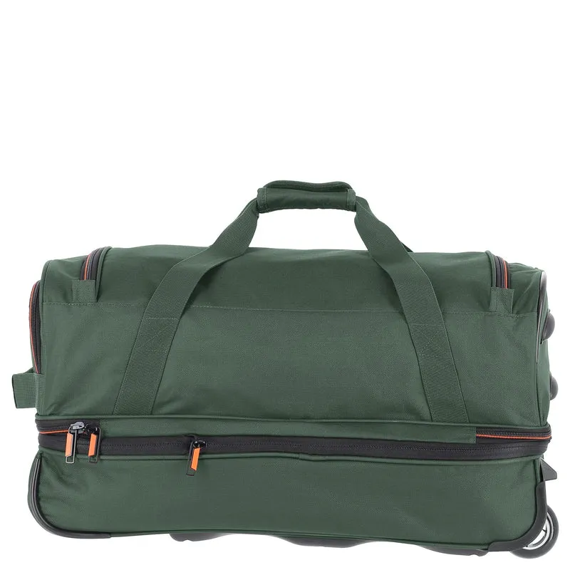 Travelite Basics - Rollenreisetasche 51/64L 55 cm erw. (dunkgrün)