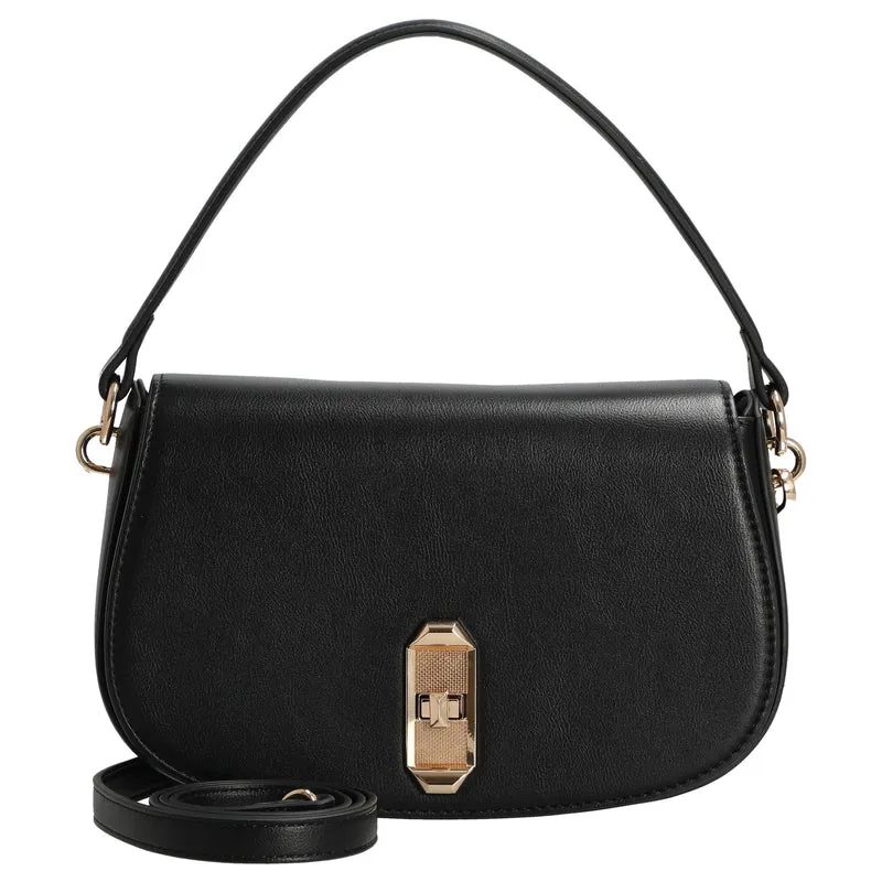 Seidenfelt Eiby - Schultertasche 24 cm (black)