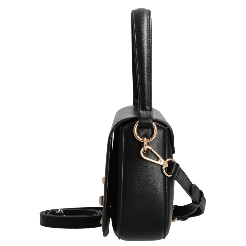 Seidenfelt Eiby - Schultertasche 24 cm (black)