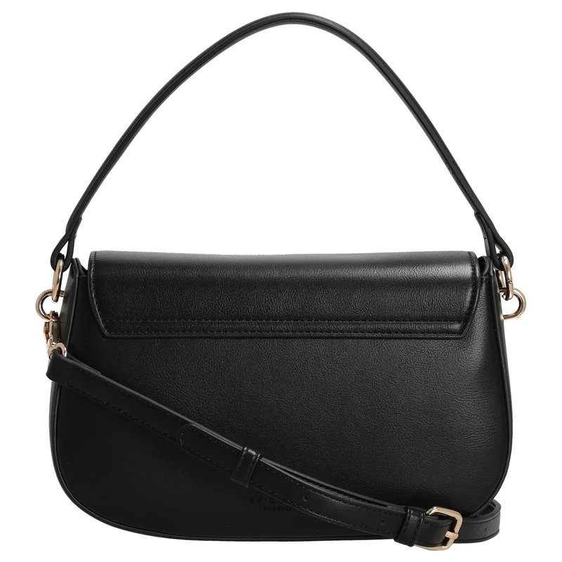 Seidenfelt Eiby - Schultertasche 24 cm (black)