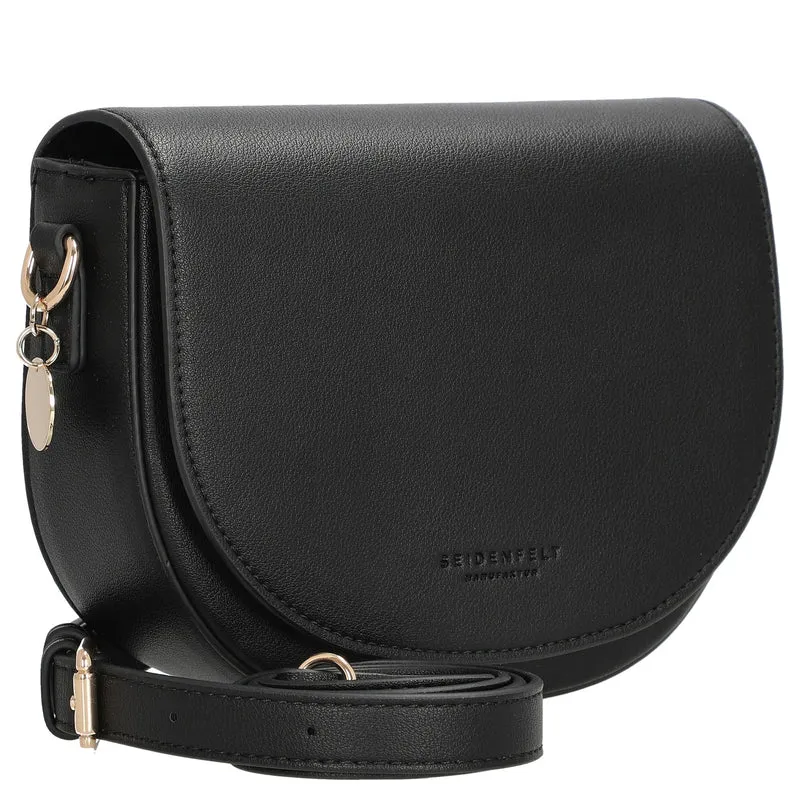 Seidenfelt Nelma Saddle - Umhängetasche (black)