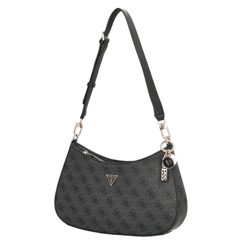 Guess Noelle II Top Zip - Schultertasche 28 cm (coal logo)