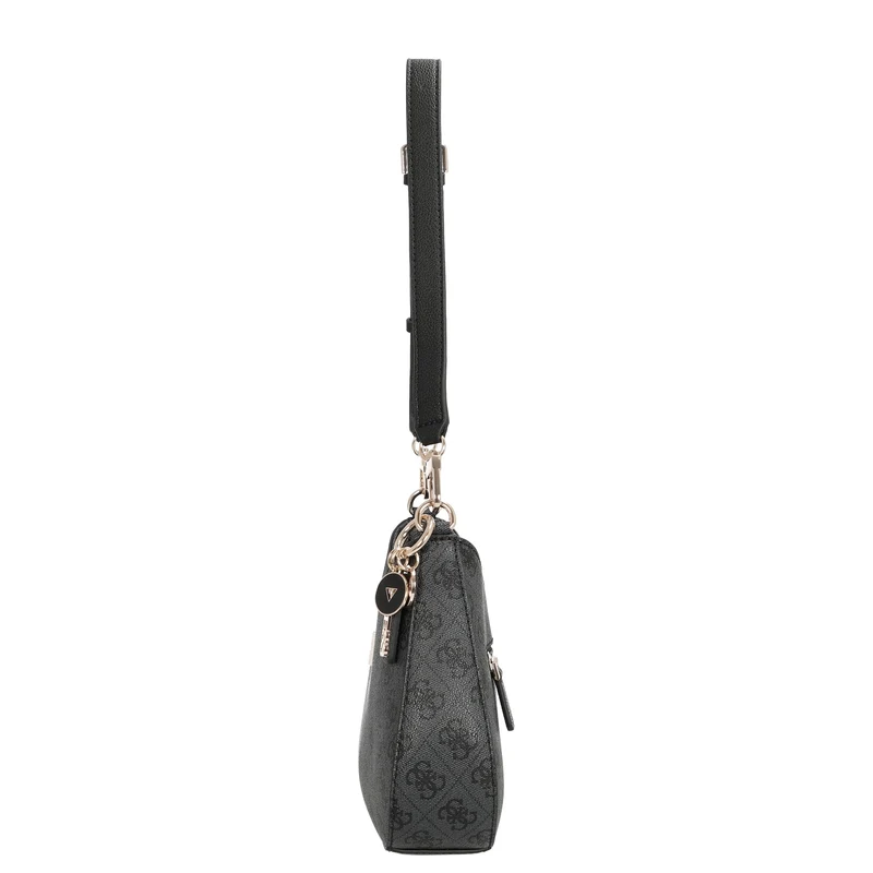 Guess Noelle II Top Zip - Schultertasche 28 cm (coal logo)