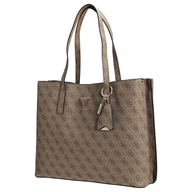 Guess Meridian II Girlfriend - Shopper 37 cm (latte logo)