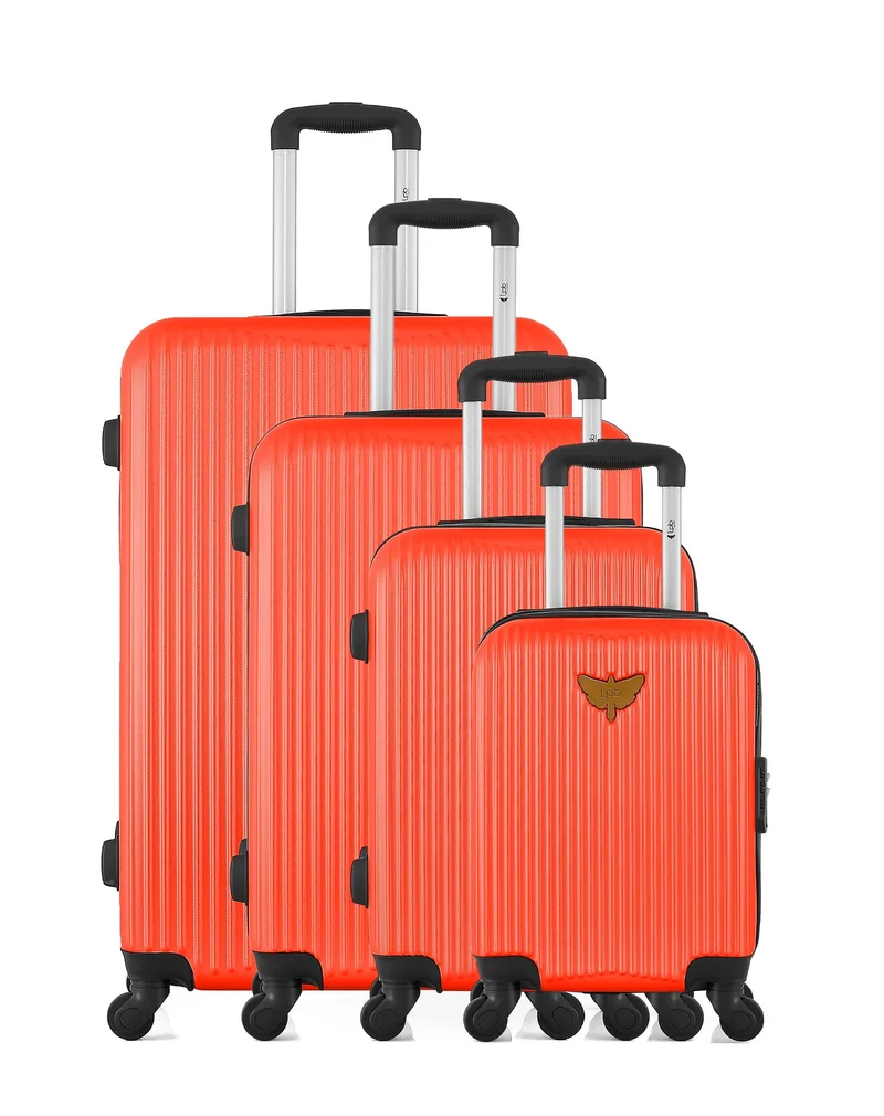 LPB LUGGAGE - 4er-Set: Hartschalenkoffer AGATA-M