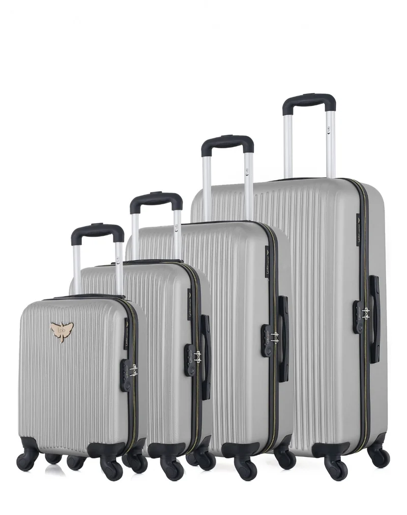 LPB LUGGAGE - 4er-Set: Hartschalenkoffer AGATA-M