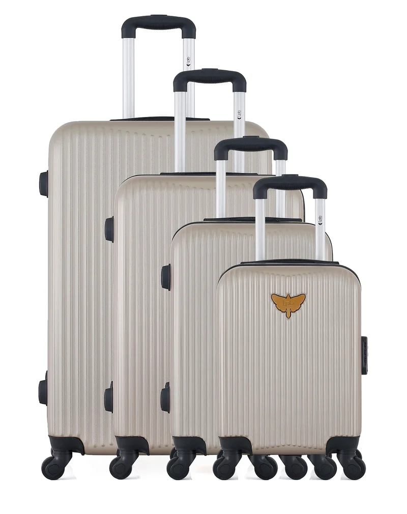 LPB LUGGAGE - 4er-Set: Hartschalenkoffer AGATA-M