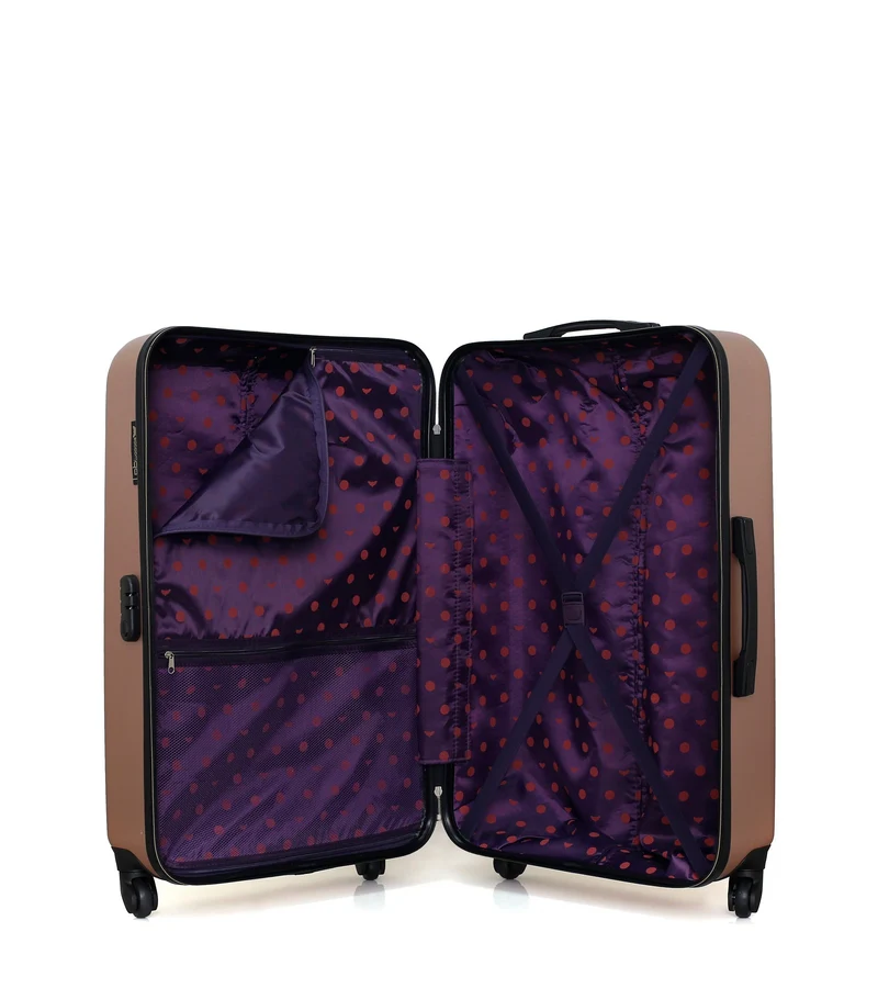 LPB LUGGAGE - 4er-Set: Hartschalenkoffer AGATA-M