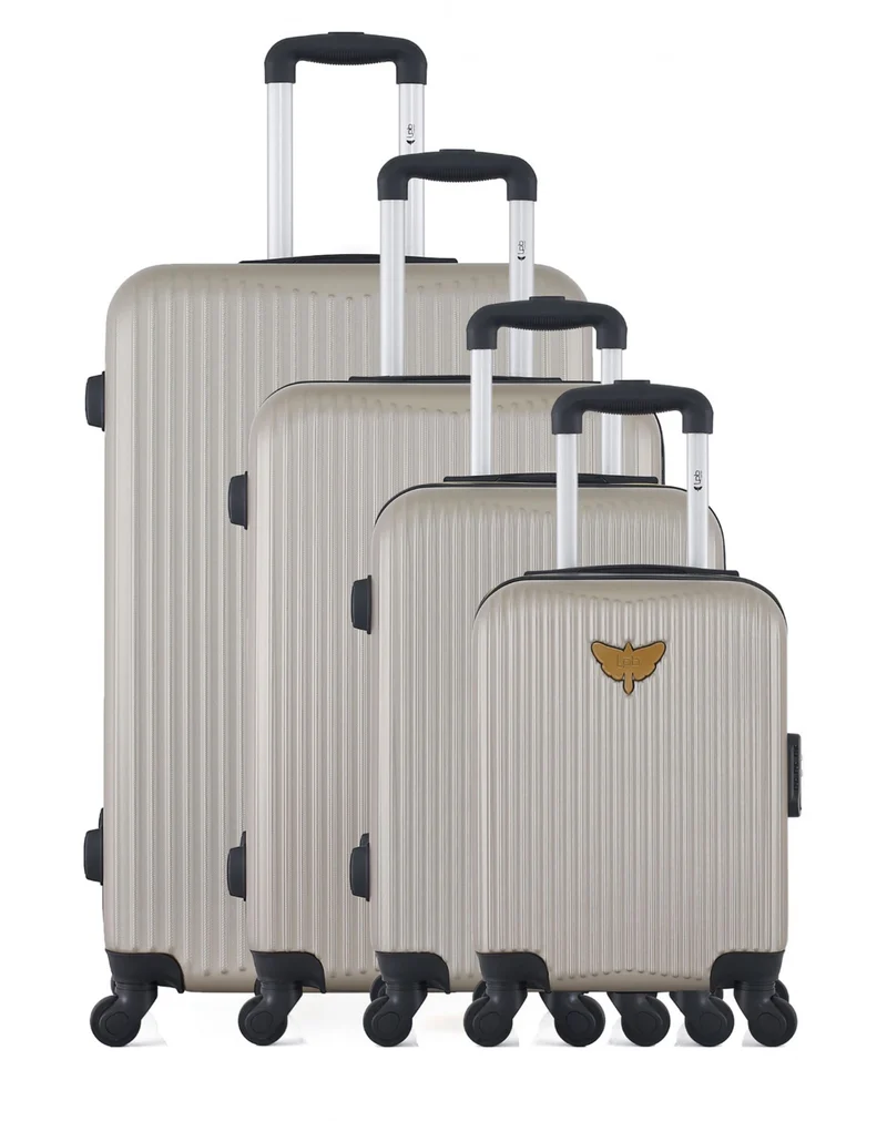 LPB LUGGAGE - 4er-Set: Hartschalenkoffer AGATA-M