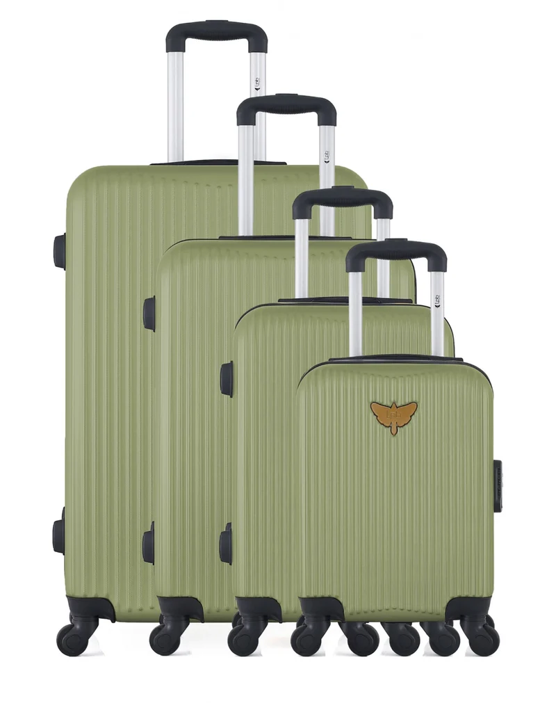 LPB LUGGAGE - 4er-Set: Hartschalenkoffer AGATA-M