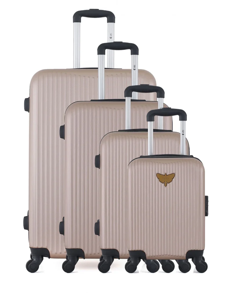 LPB LUGGAGE - 4er-Set: Hartschalenkoffer AGATA-M