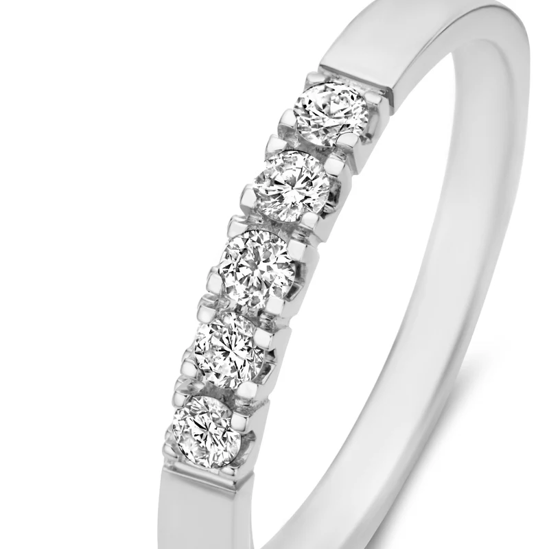 Isabel Bernard De la Paix damen Ring Weißgold IBD330019-48