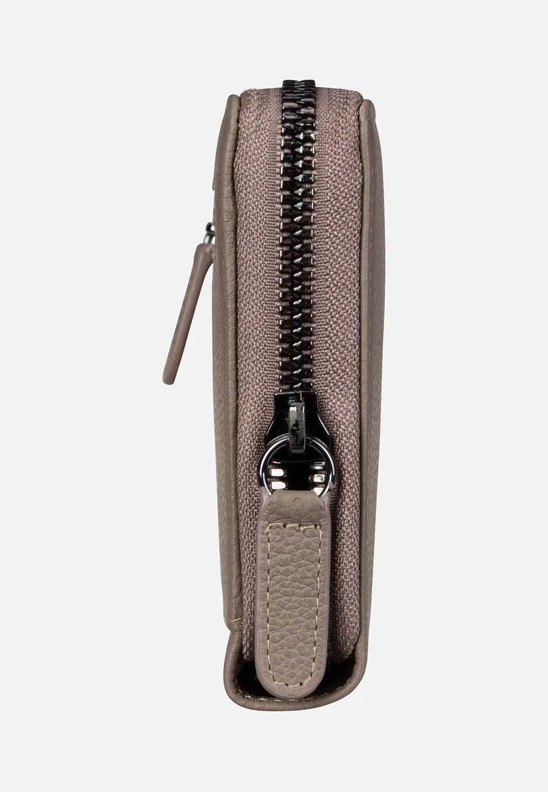 Mira Long Zip 1012 Taupe - Portemonnaie