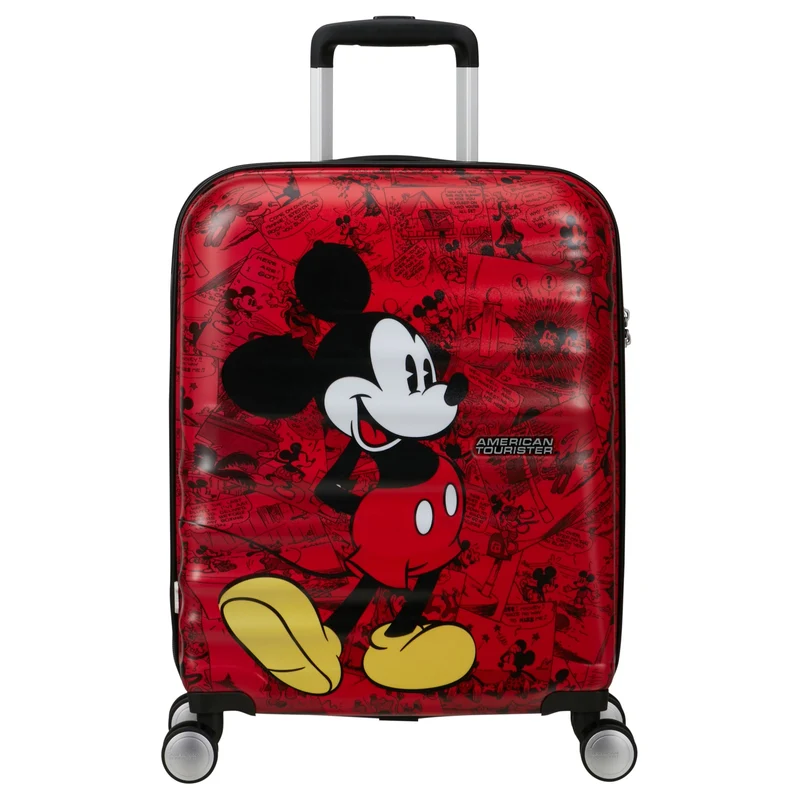 American Tourister Wavebreaker Disney - 4-Rollen-Kabinentrolley 55 cm (rot)