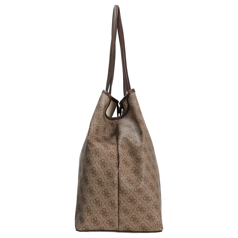Guess Eco Victtoria - Shopper 2in1 L 40 cm (latte logo/brown)