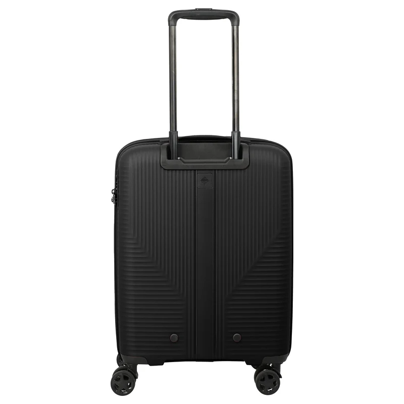 Travelite Air Stripe - 4-Rollen-Kabinentrolley S 55 cm erw. (black)
