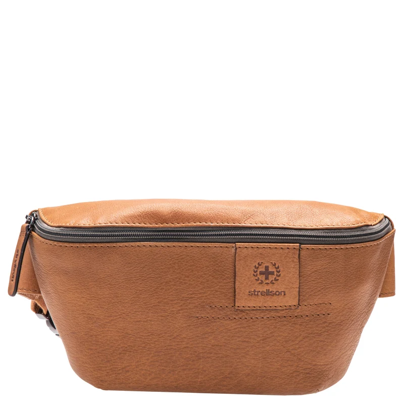 Strellson Hyde Park Curt - Gürteltasche 28 cm (cognac)