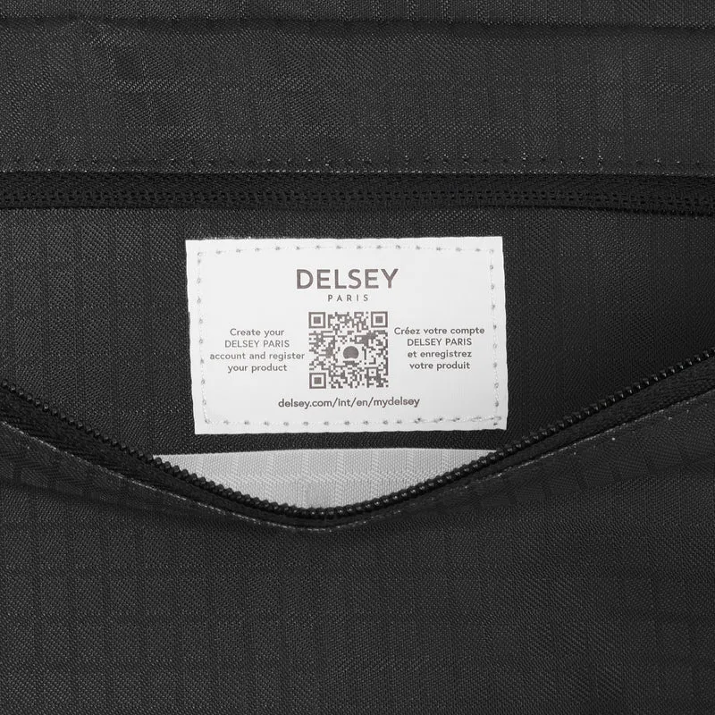 Delsey Paris Nomade faltbare - Reisetasche 80 cm (schwarz)