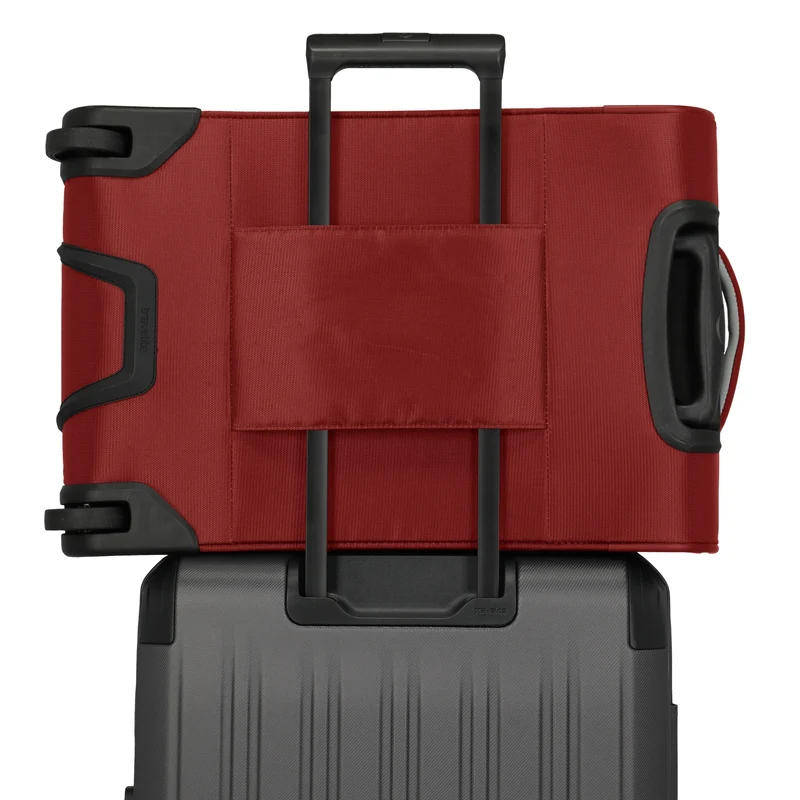 Travelite Jetpack Slim - 2-Rollen-Trolley S 55 cm (rot)