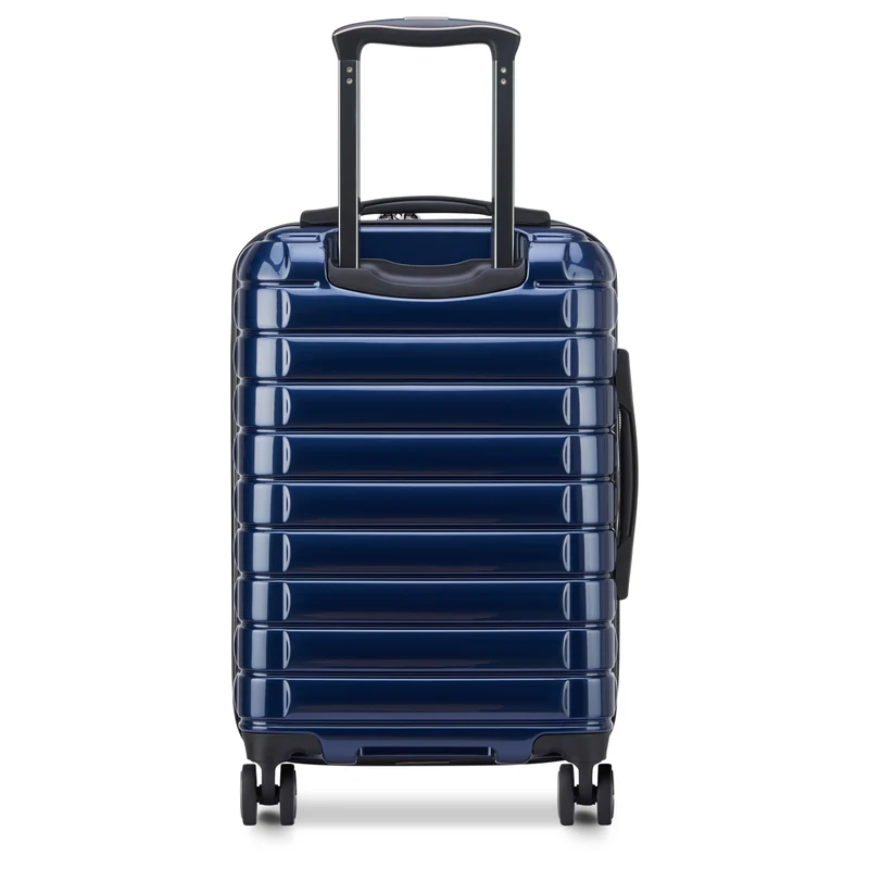 Delsey Paris Shadow 5.0 - 4-Rollen-Kabinentrolley USB 55 cm (marineblau)