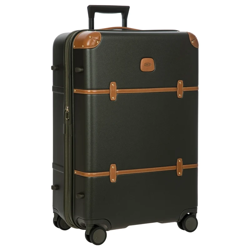 Brics Bellagio - 4-Rollen-Trolley 70.5 cm erw. recycelt (olive)