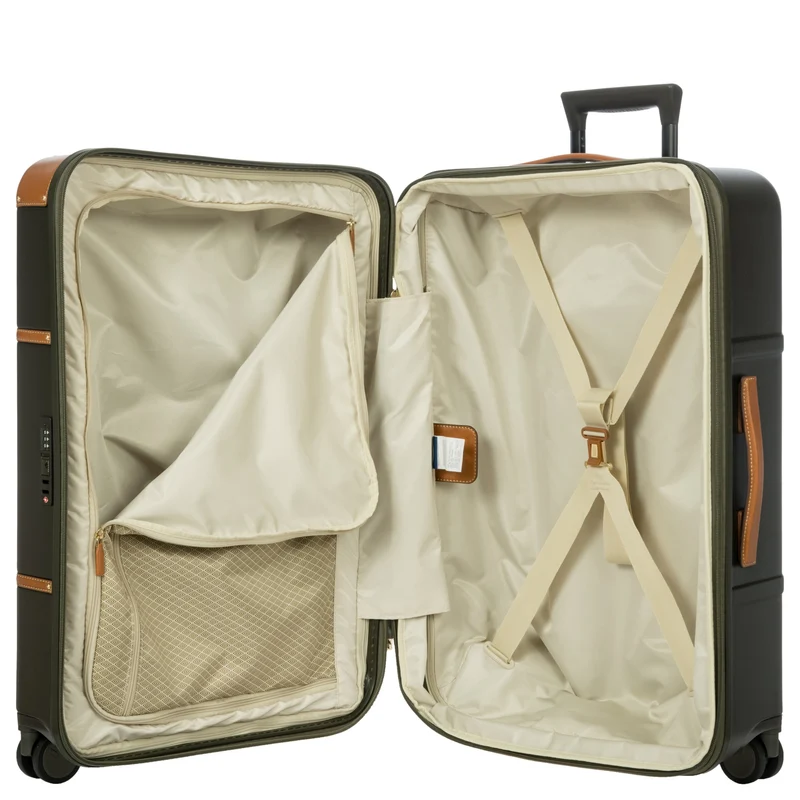 Brics Bellagio - 4-Rollen-Trolley 70.5 cm erw. recycelt (olive)