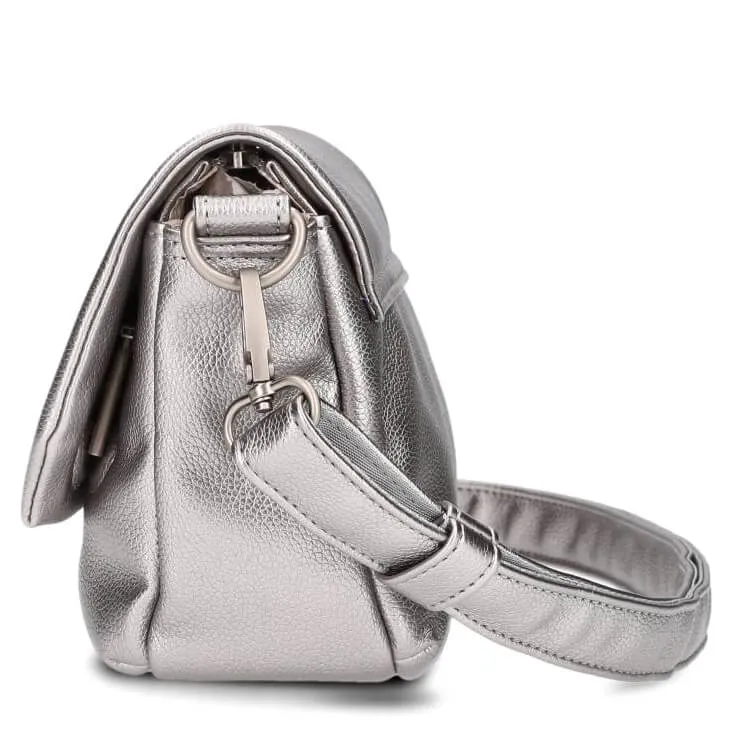 zwei Mademoiselle M40 - Umhängetasche 25 cm (silver)