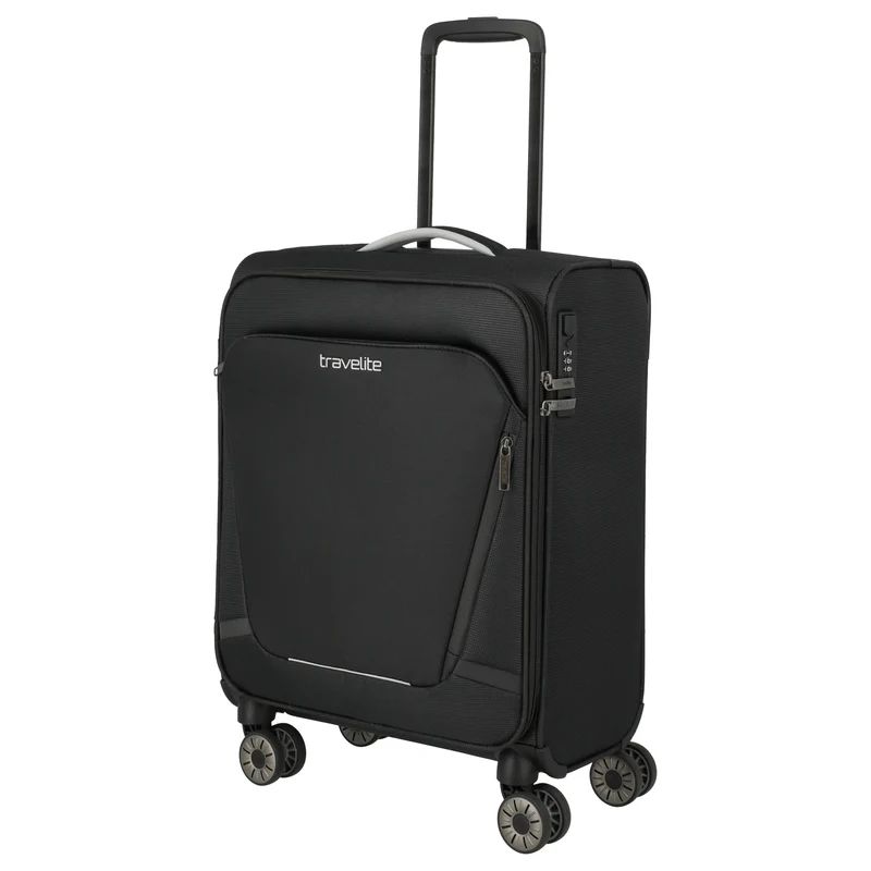 Travelite Jetpack Multi Light - 4-Rollen-Trolley S 55 cm (schwarz)