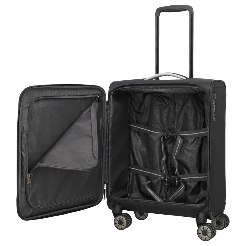 Travelite Jetpack Multi Light - 4-Rollen-Trolley S 55 cm (schwarz)