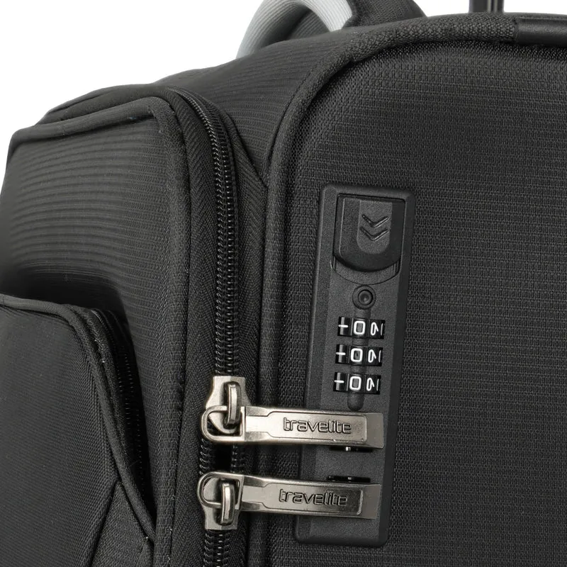 Travelite Jetpack Multi Light - 4-Rollen-Trolley S 55 cm (schwarz)