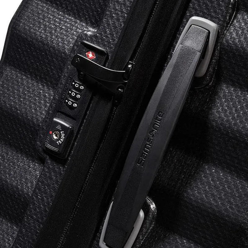 Samsonite Lite-Shock - 4-Rollen-Trolley M 69 cm (black)