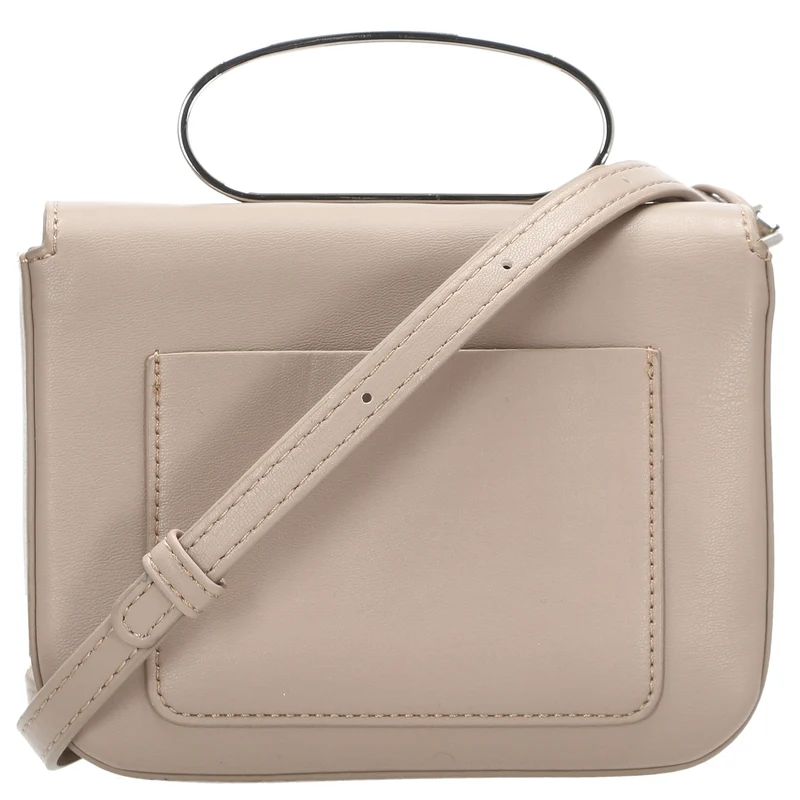 Seidenfelt SFM227 Crossbag - Umhängetasche 16 cm (powder taupe/silver)