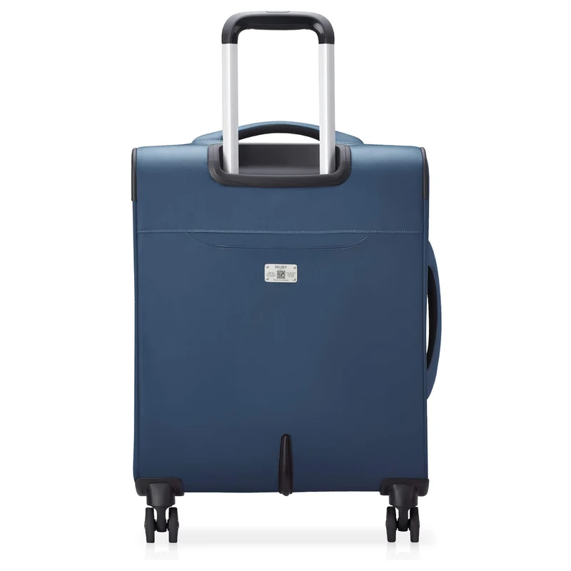 Delsey Paris Sky Max 2.0 Slim Line - 4-Rollen-Kabinentrolley 55 cm (blau)