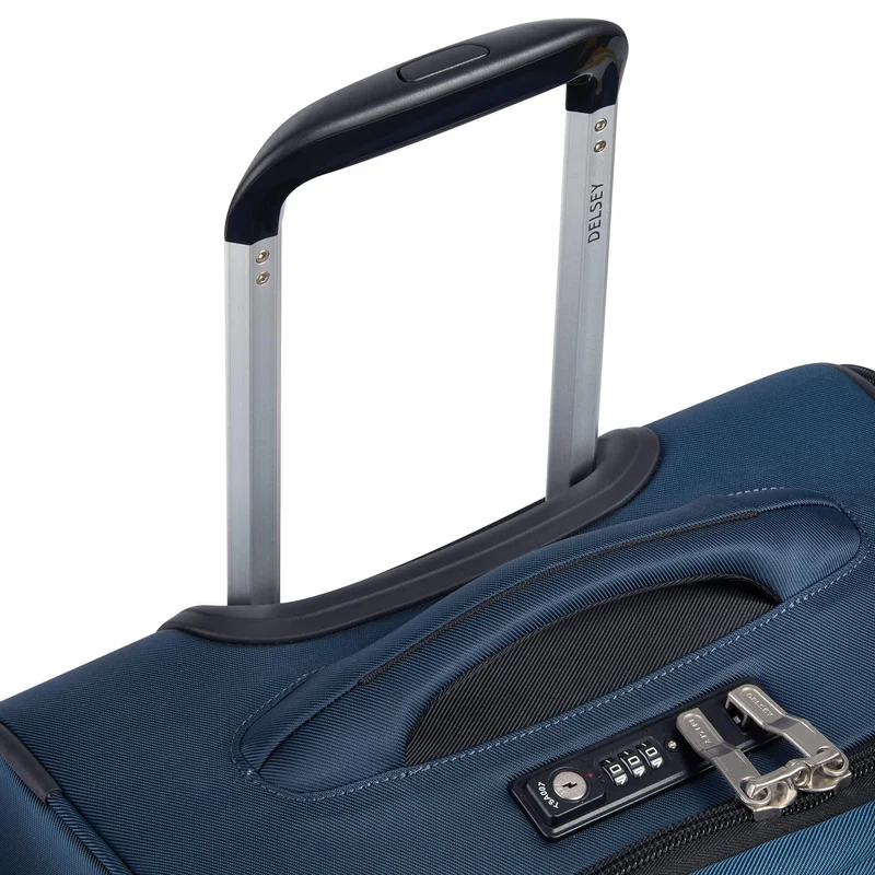 Delsey Paris Sky Max 2.0 Slim Line - 4-Rollen-Kabinentrolley 55 cm (blau)