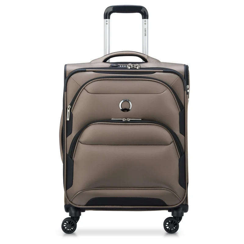 Delsey Paris Sky Max 2.0 Slim Line - 4-Rollen-Kabinentrolley 55 cm (beige)