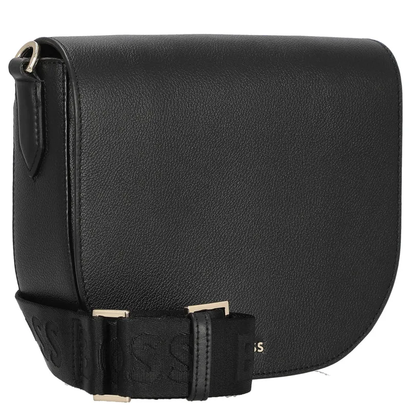 BOSS Women's Alyce Flap Xbody BM - Umhängetasche 21 cm (black)