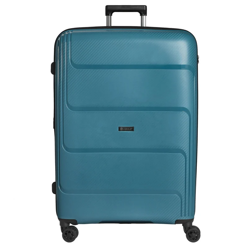 CHECK.IN St. Louis - 4-Rollen-Trolley 77 cm erw. (petrol)