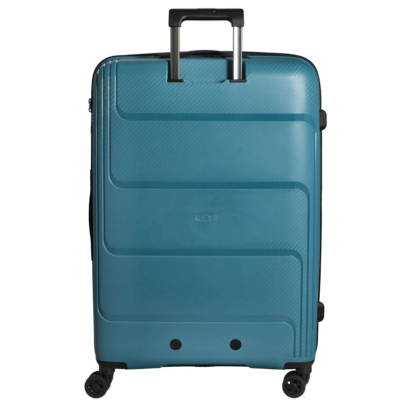 CHECK.IN St. Louis - 4-Rollen-Trolley 77 cm erw. (petrol)